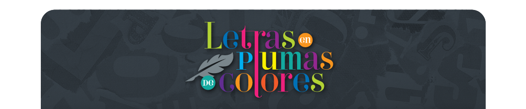 Letras en Plumas de Colores logo